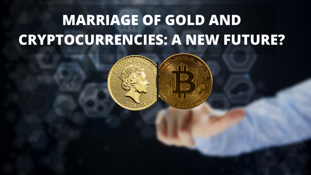 combination of gold and cryptocurrencies 