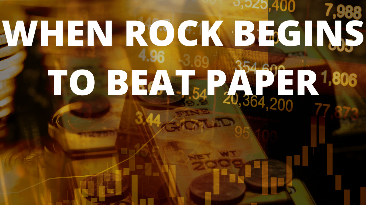 Gold: When Rock begins to beat paper